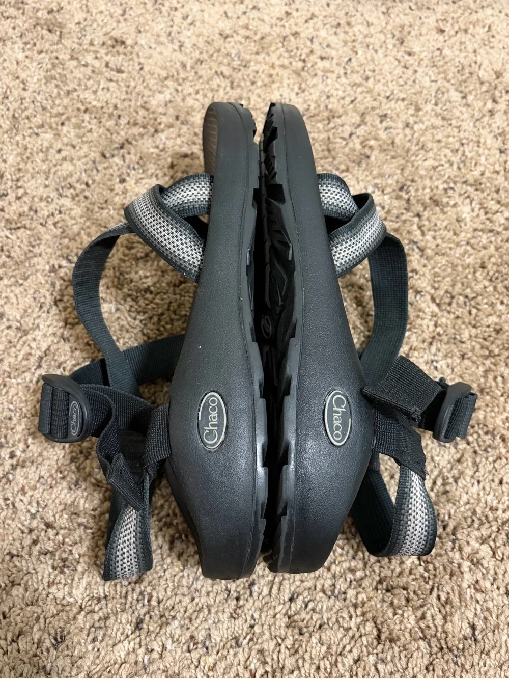 Chaco Men's Z/1 Classic Wide Sandals - Split Gray, Size 10
